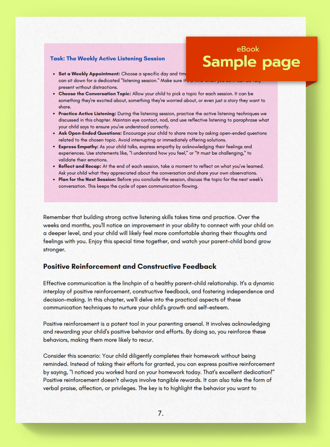 Smart Parenting eGuide for Modern Parents – Mindy