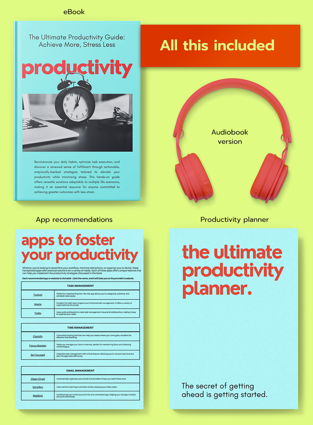 Productivity Packet Boost Your Productivity | Expert eGuide for Efficient Work – Mindy
